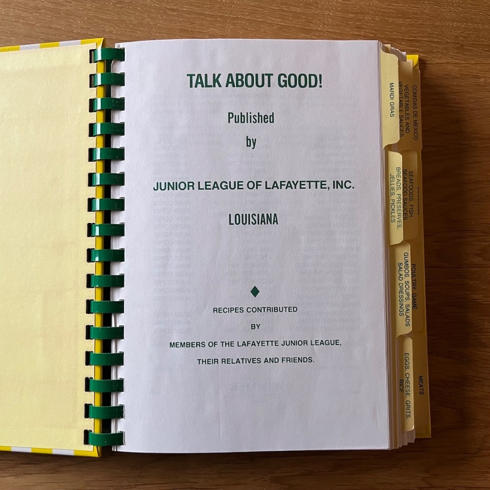 Talk About Good I & II Cajun Creole Cookbooks Lafayette Louisiana Junior League - Picture 4 of 16